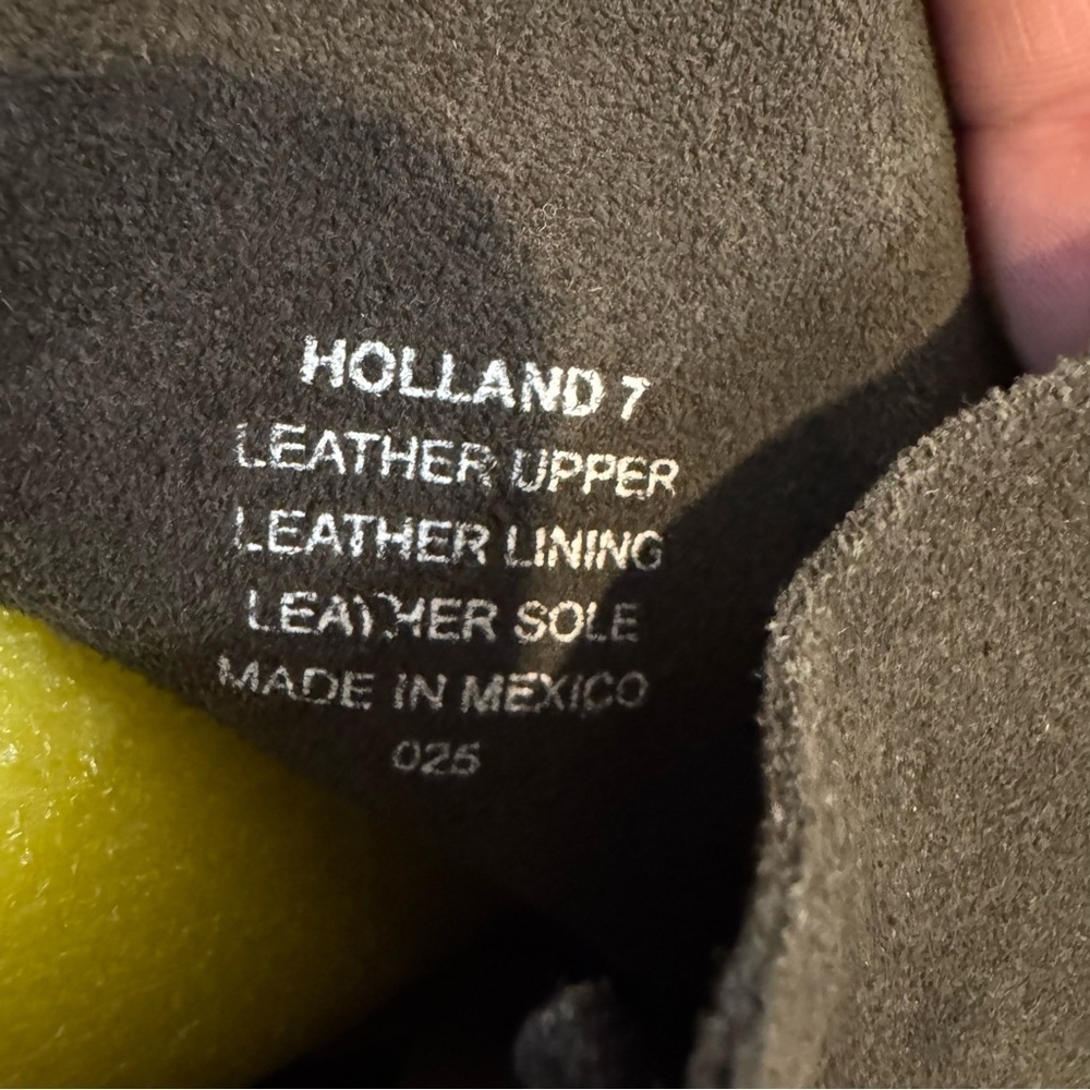 Freebird Holland Olive Suede Leather Boots 7 - Picture 7 of 12
